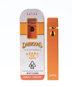 Dabwoods Disposable full gram vape – Sunset Tsunami